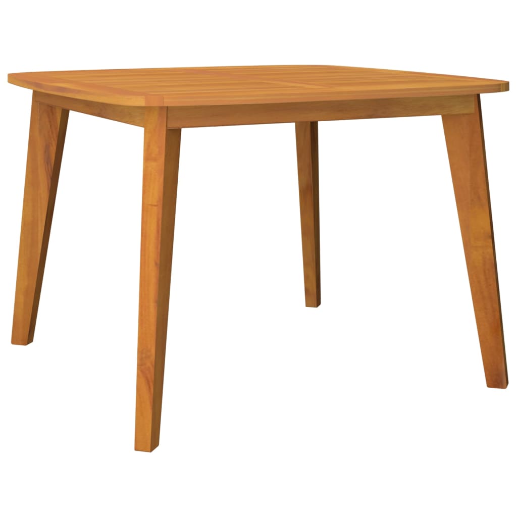 vidaXL Patio Table Outdoor Dining Table for Backyard Lawn Solid Wood Acacia-2