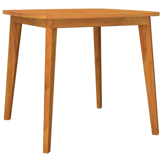vidaXL Patio Table Outdoor Dining Table for Backyard Lawn Solid Wood Acacia-0